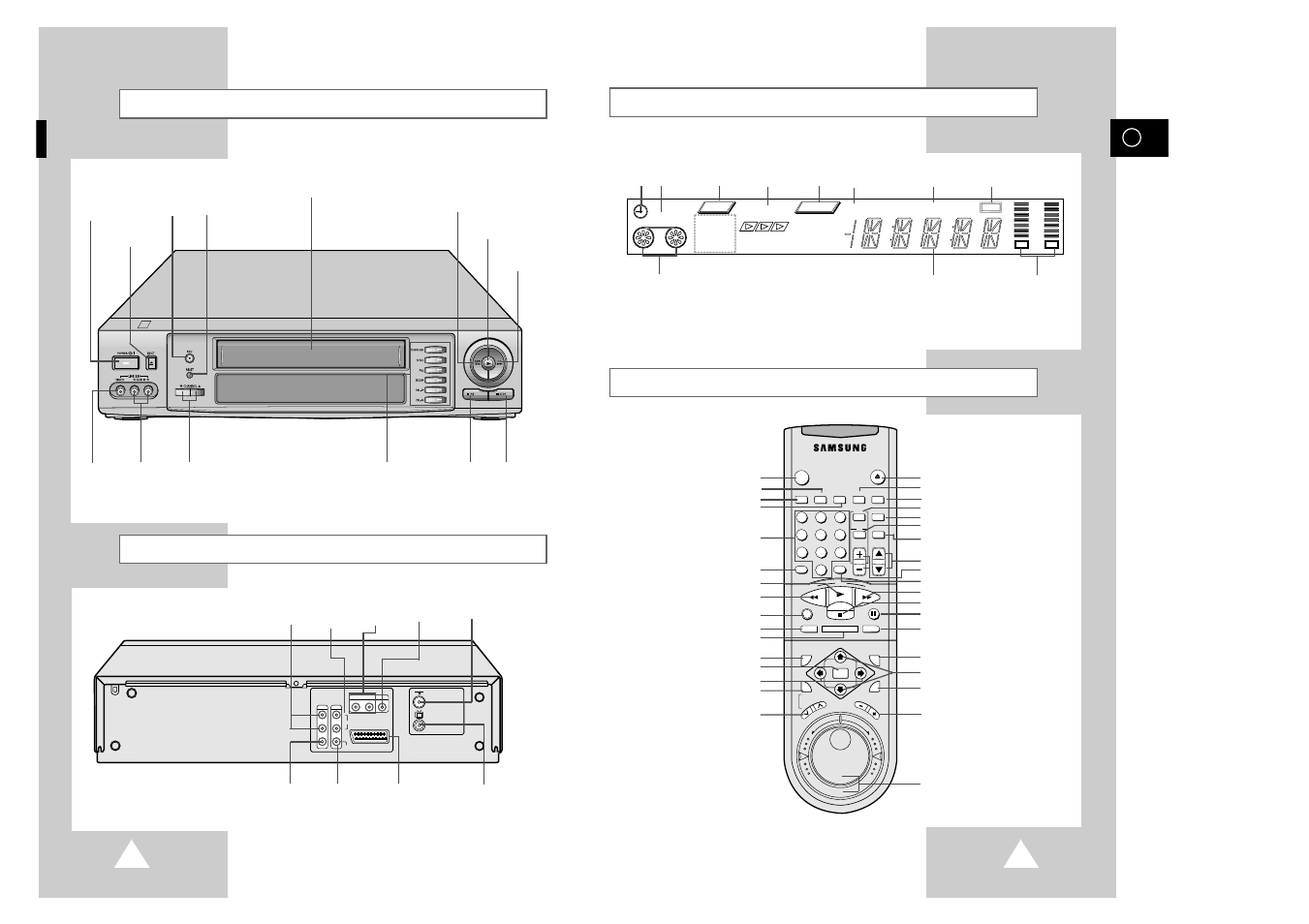 R - audio - l video | Samsung SV-5000W User Manual | Page 4 / 28