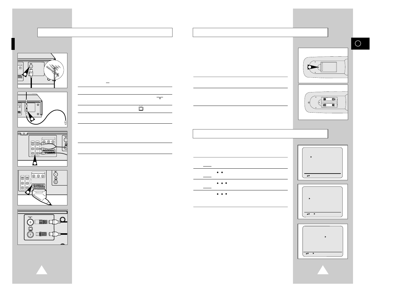 Video, Tv video n av, R - audio - l video | Connecting your vcr to the tv | Samsung SV-5000W User Manual | Page 8 / 28