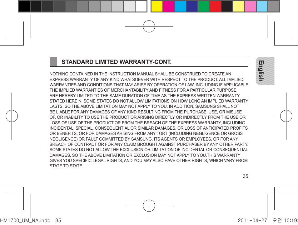 English | Samsung GH68-34355F User Manual | Page 38 / 84