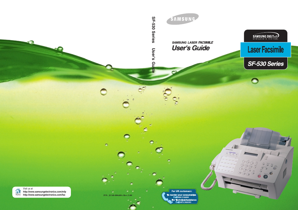 Samsung SF-530 Series User Manual | 167 pages