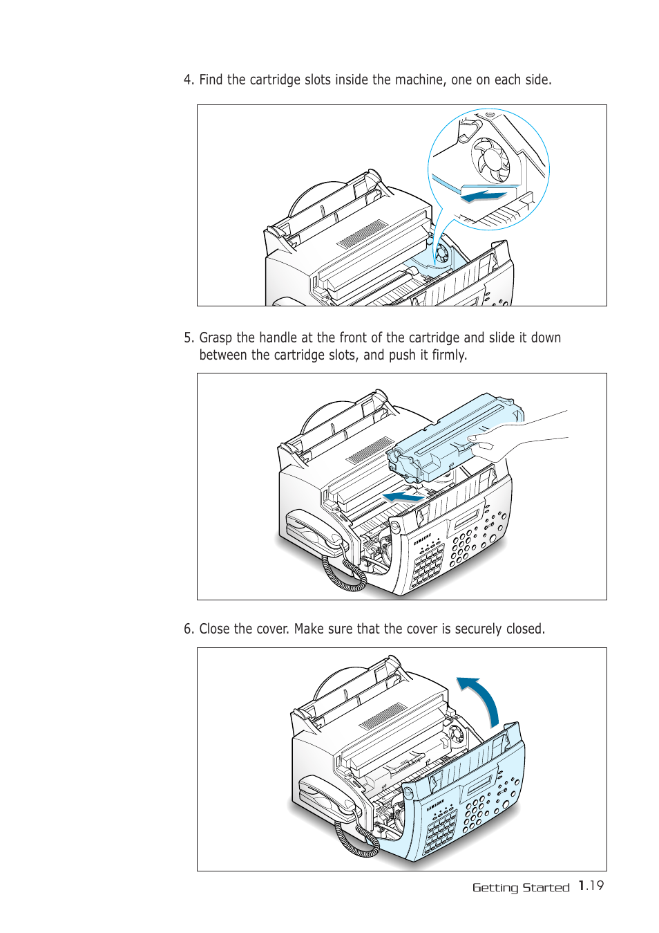 Samsung SF-530 Series User Manual | Page 30 / 167