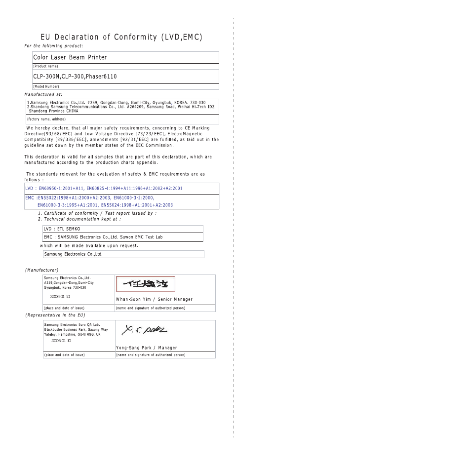 Samsung CLP-300 Series User Manual | Page 9 / 90