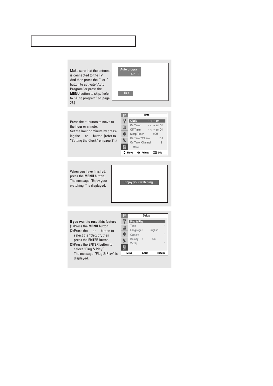 Samsung DynaFlat TX R2765 User Manual | Page 23 / 68