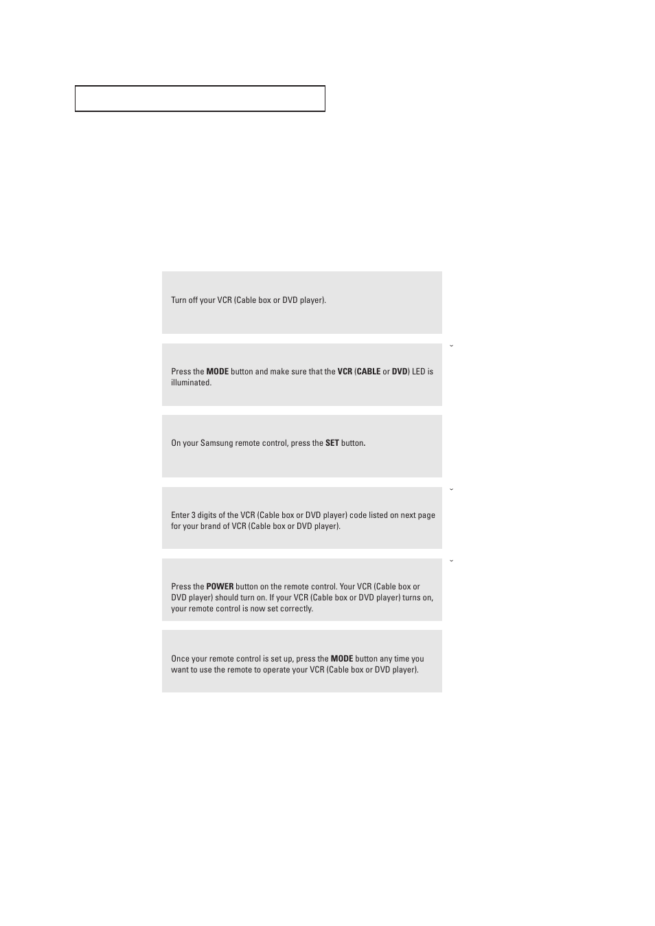 Customizing your remote control | Samsung DynaFlat TX R2765 User Manual | Page 63 / 68