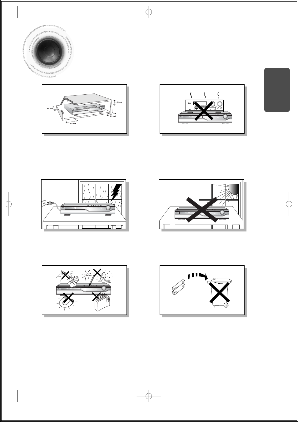 Precautions, 2precautions | Samsung HT-DS140 User Manual | Page 3 / 68