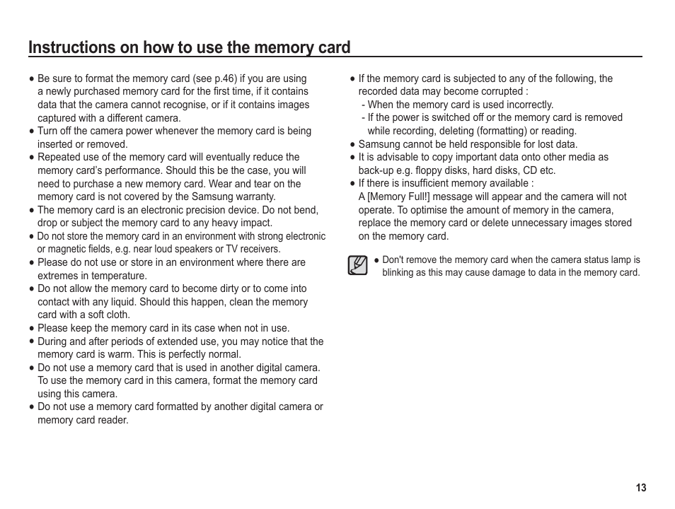 Samsung BL1050 User Manual | Page 14 / 94