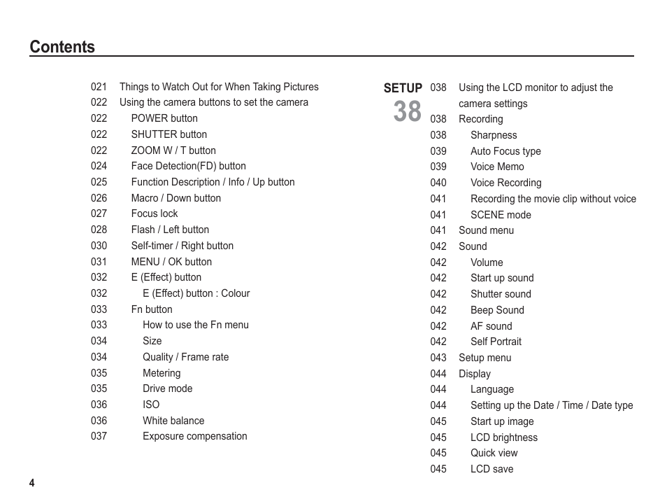 Samsung BL1050 User Manual | Page 5 / 94
