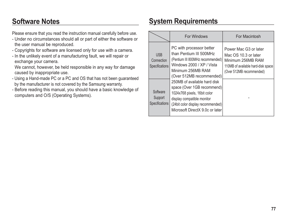 Samsung BL1050 User Manual | Page 78 / 94