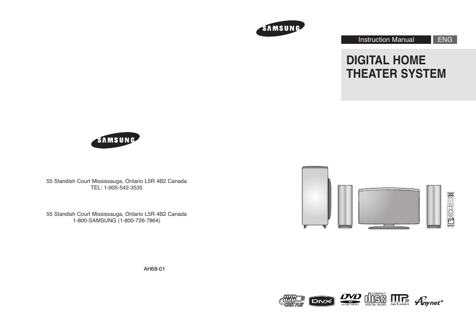 Samsung AH68-01963S User Manual | 31 pages