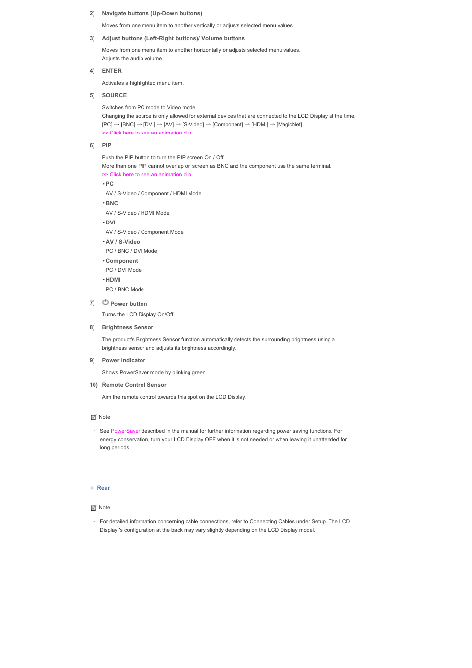 Samsung 460DXN User Manual | Page 13 / 176