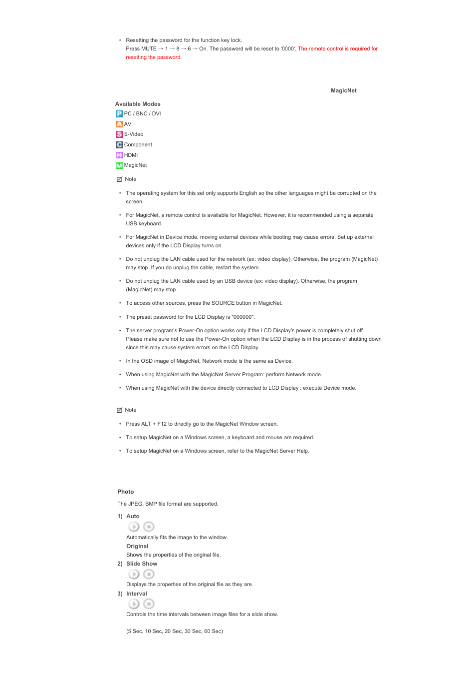 Magicnet | Samsung 460DXN User Manual | Page 153 / 176
