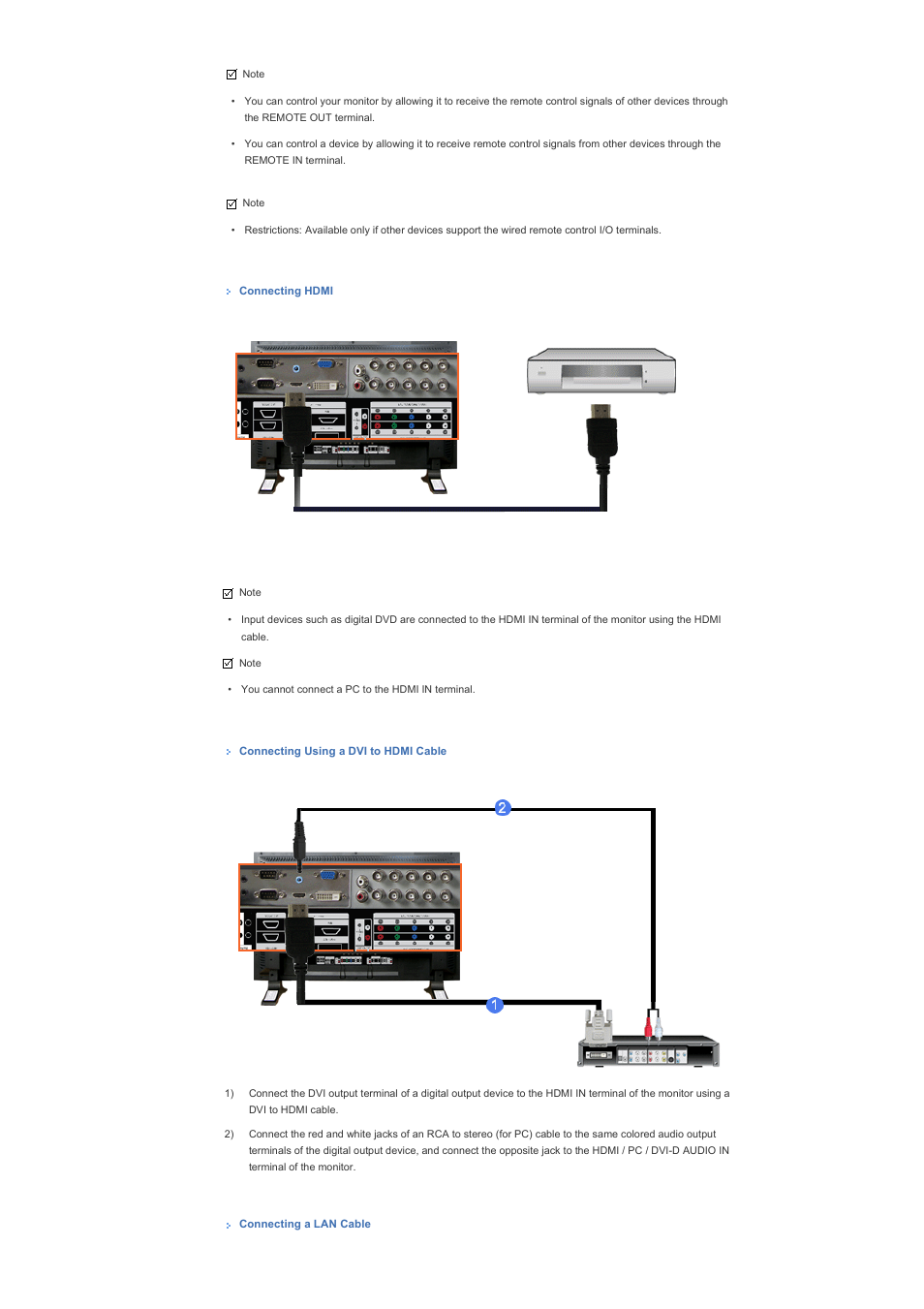 Samsung 460DXN User Manual | Page 39 / 176