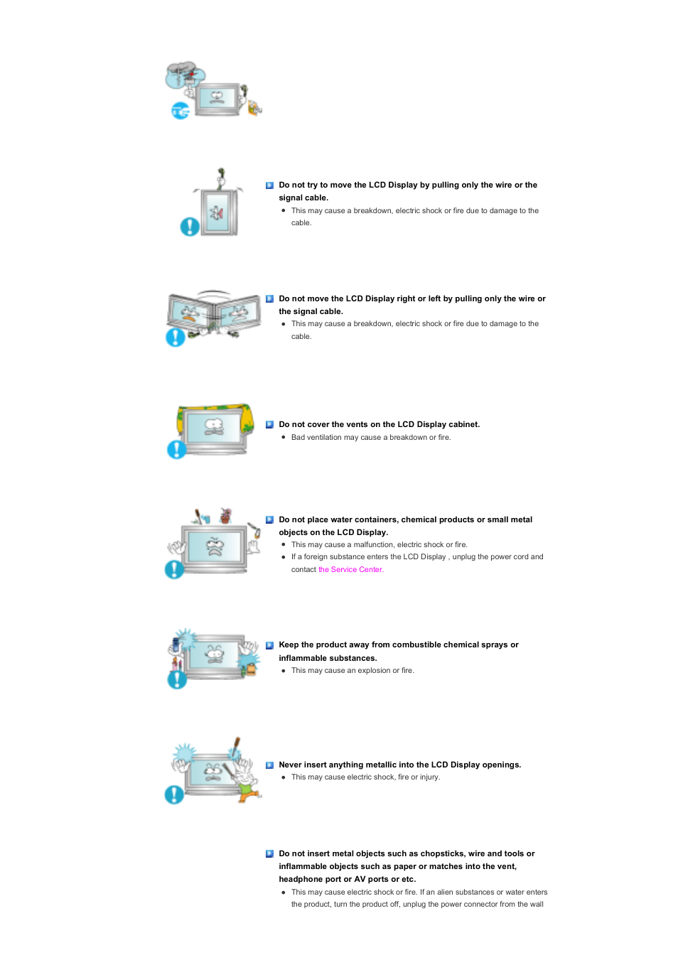 Samsung 460DXN User Manual | Page 7 / 176