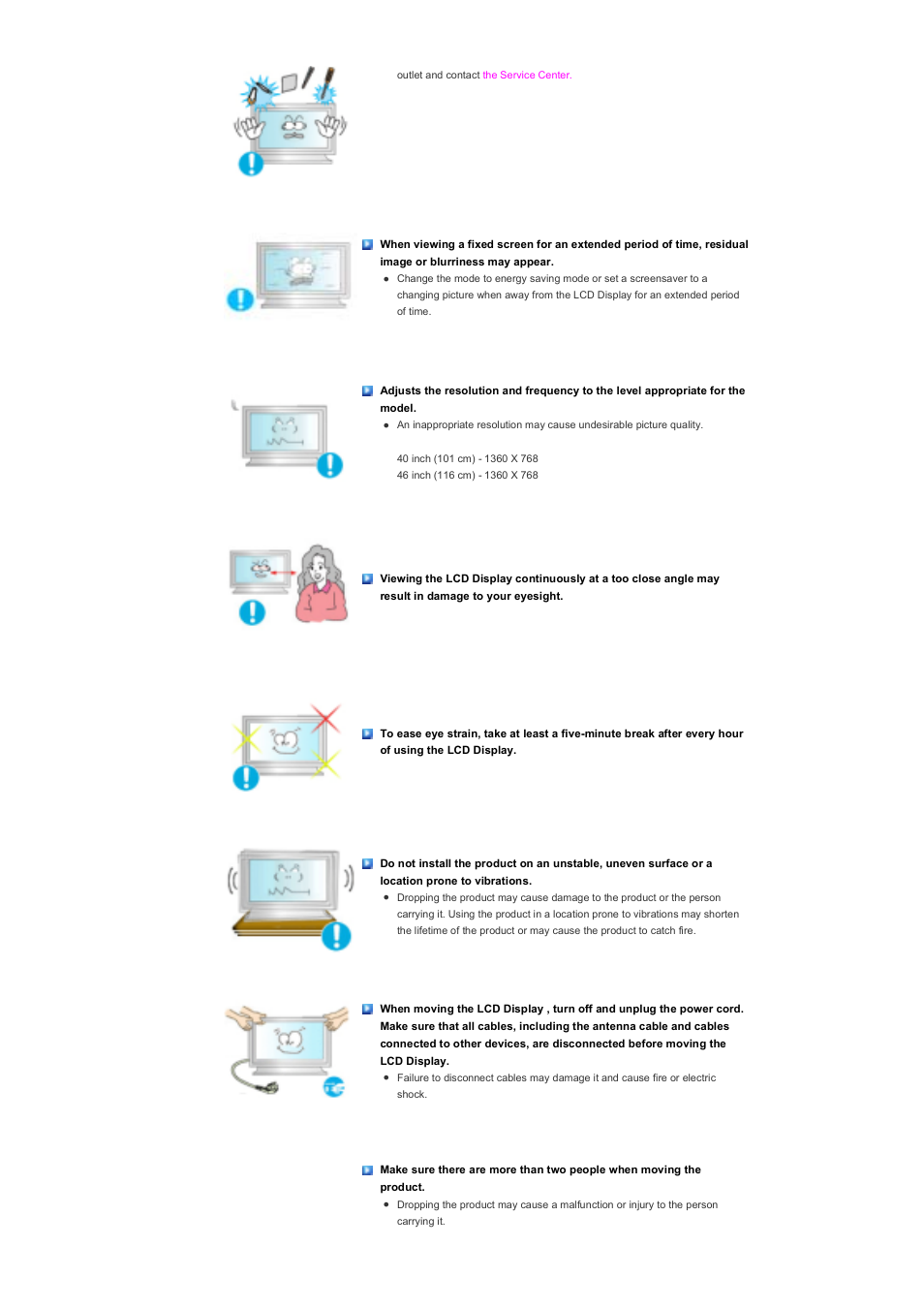 Samsung 460DXN User Manual | Page 8 / 176