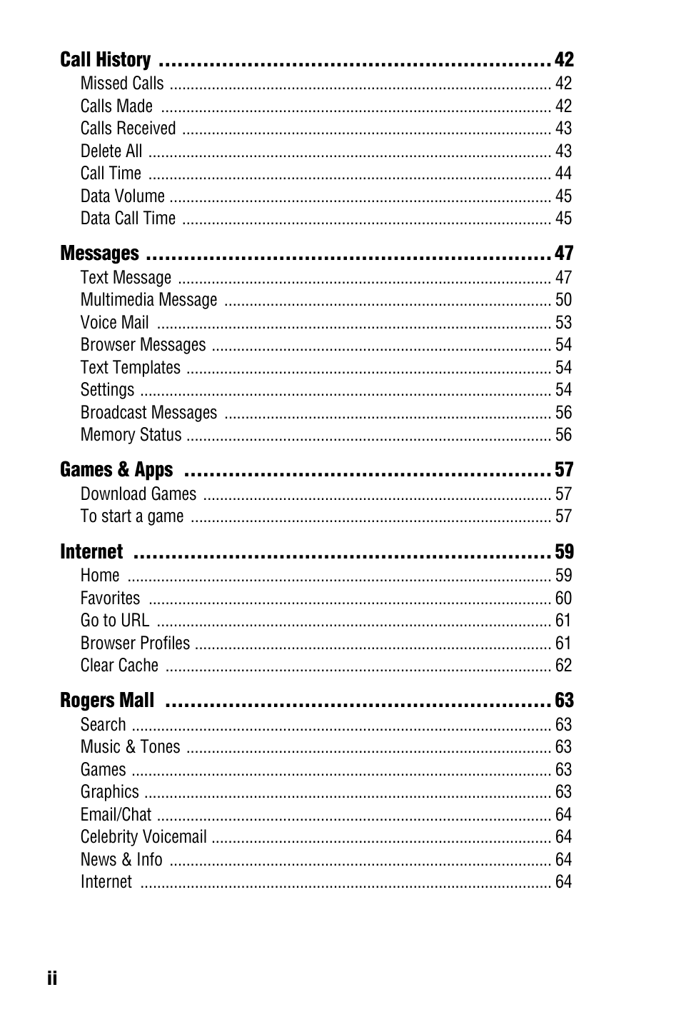 Samsung SGH-C327 User Manual | Page 4 / 150