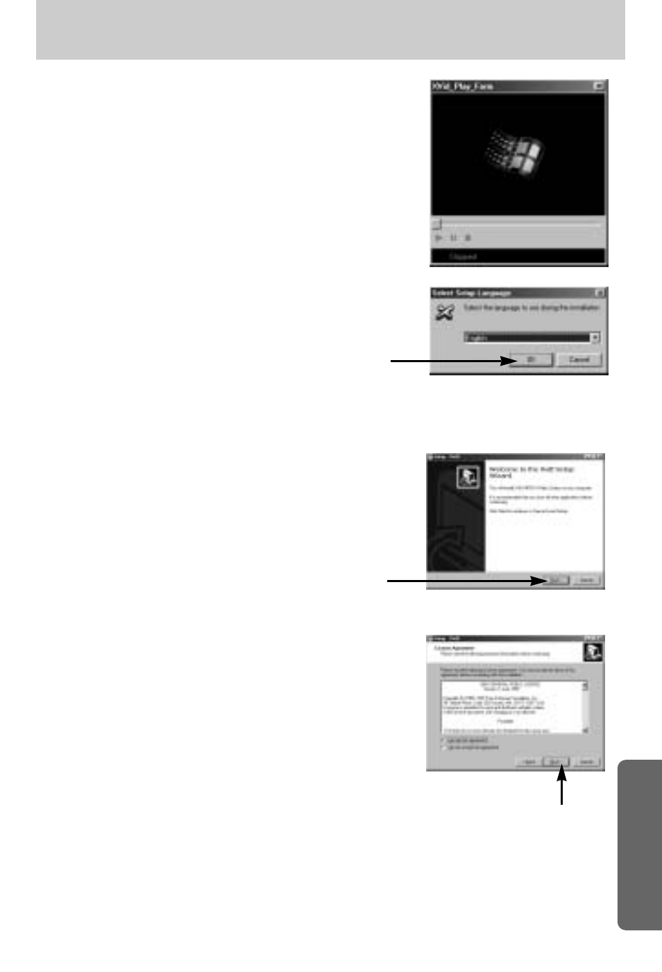 Setting up the application software | Samsung Digimax V800 User Manual | Page 117 / 144