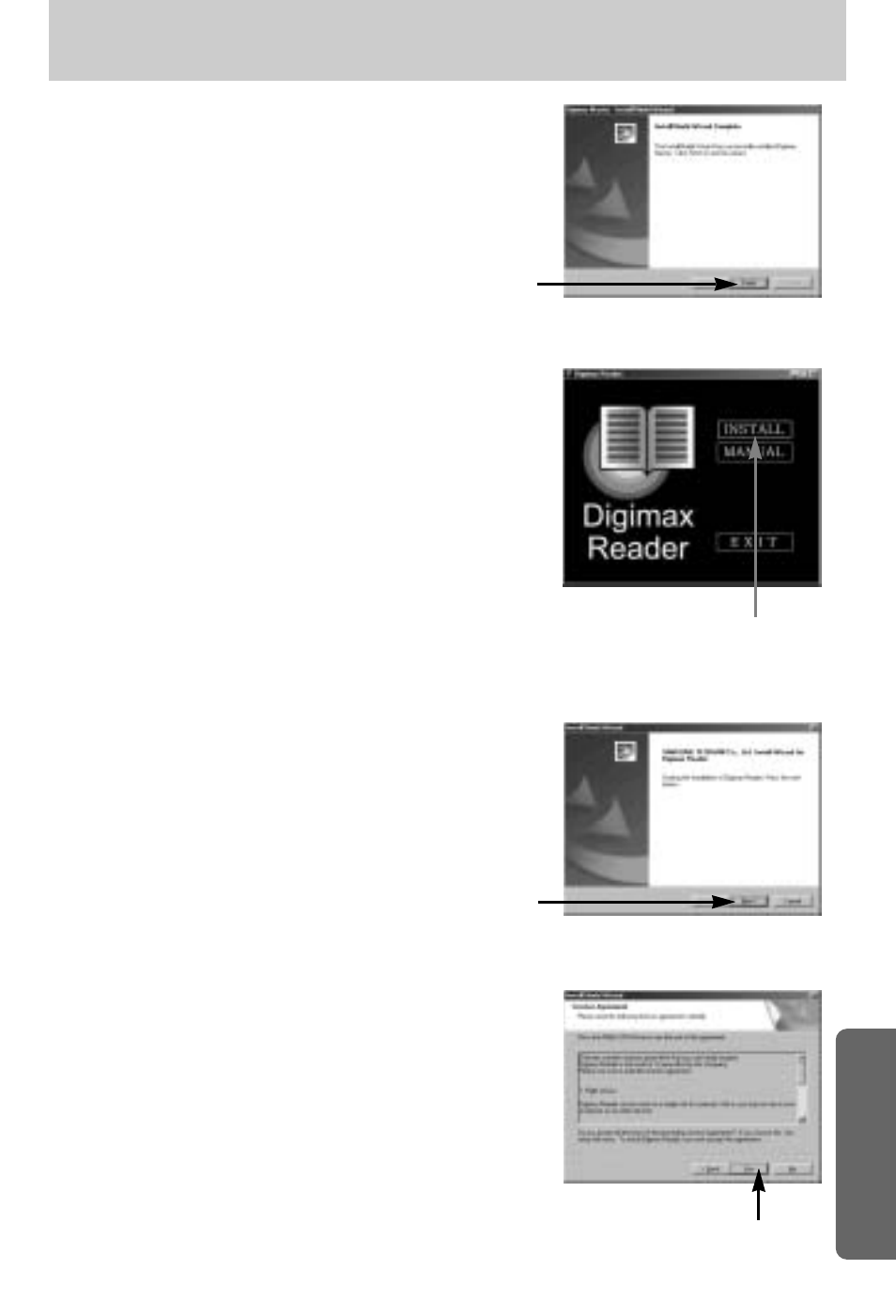 Setting up the application software | Samsung Digimax V800 User Manual | Page 121 / 144