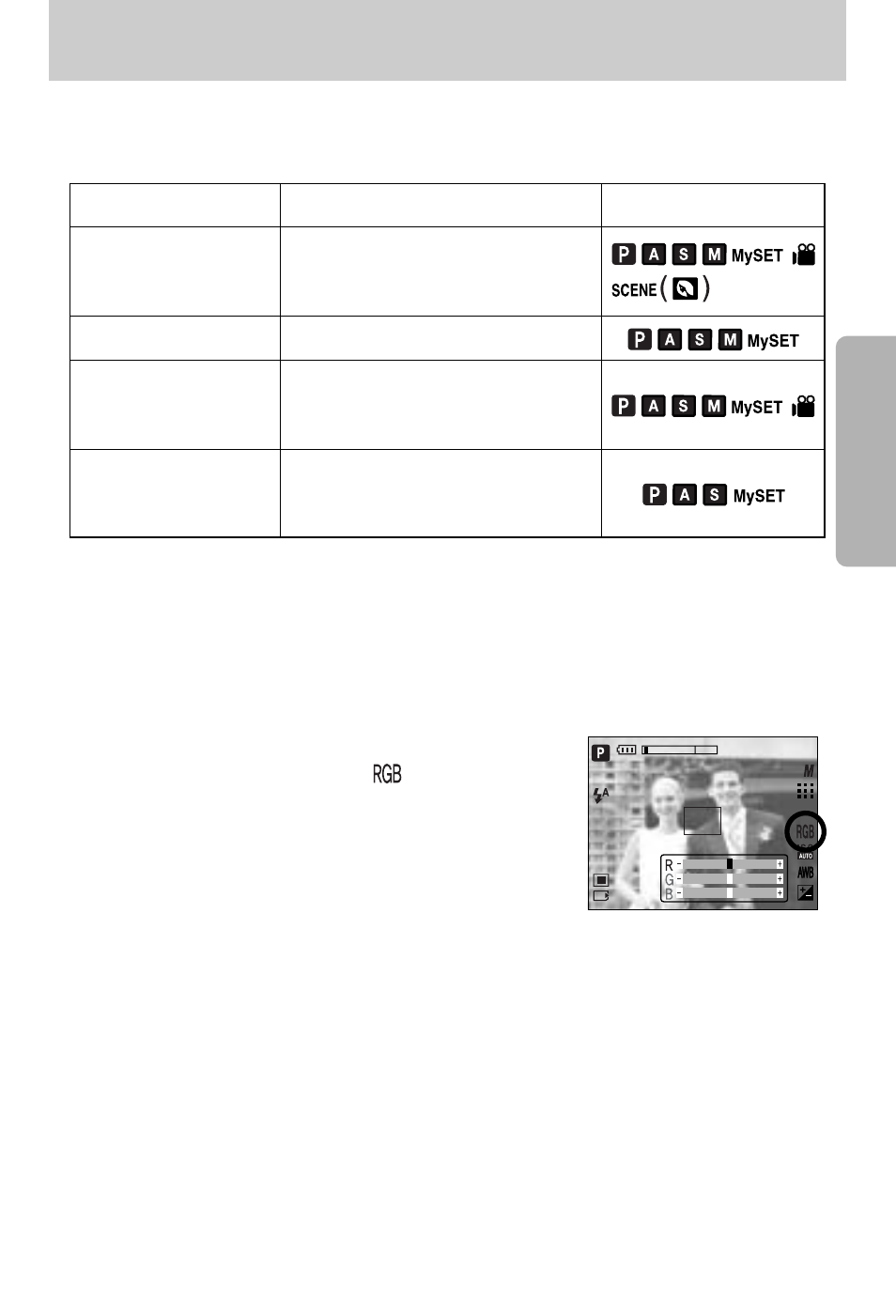 Button | Samsung Digimax V800 User Manual | Page 39 / 144