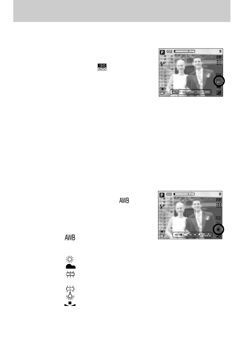 Button | Samsung Digimax V800 User Manual | Page 40 / 144