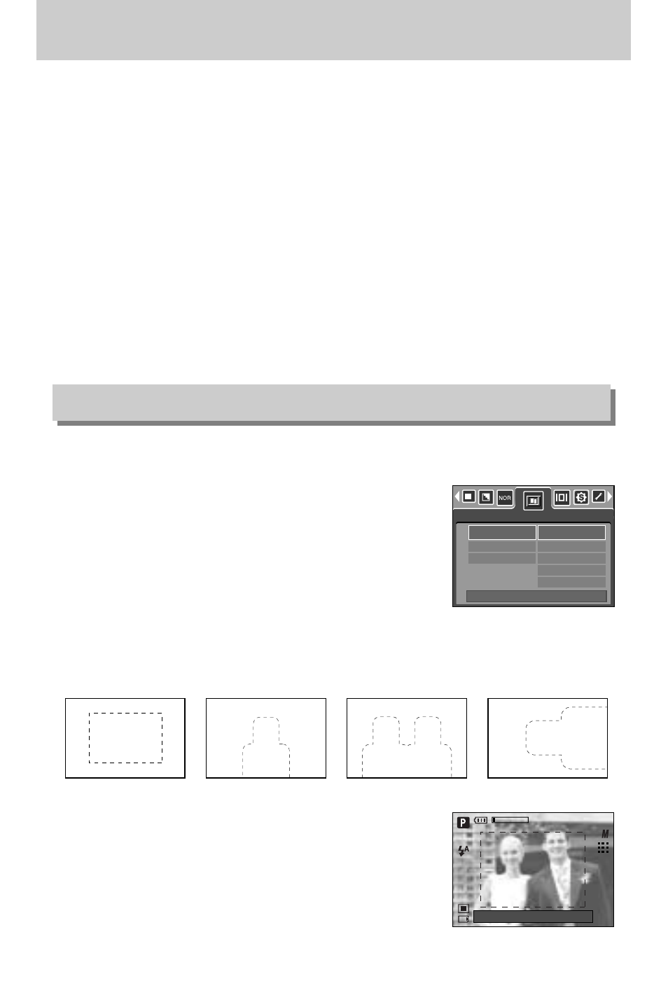 Special effect, Special effect : preset focus frames | Samsung Digimax V800 User Manual | Page 52 / 144