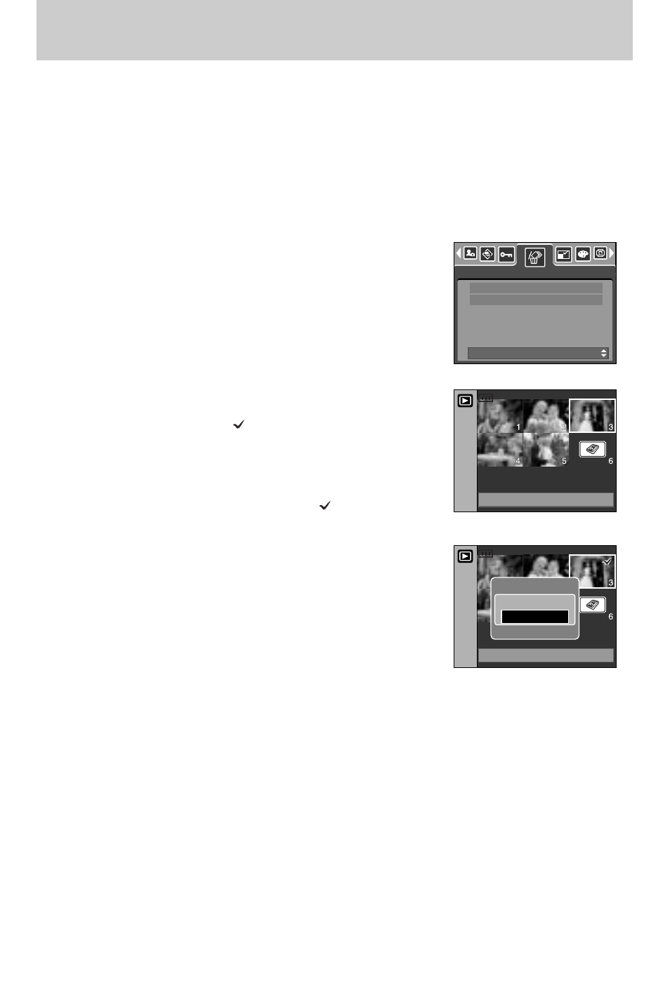 Deleting images | Samsung Digimax V800 User Manual | Page 80 / 144