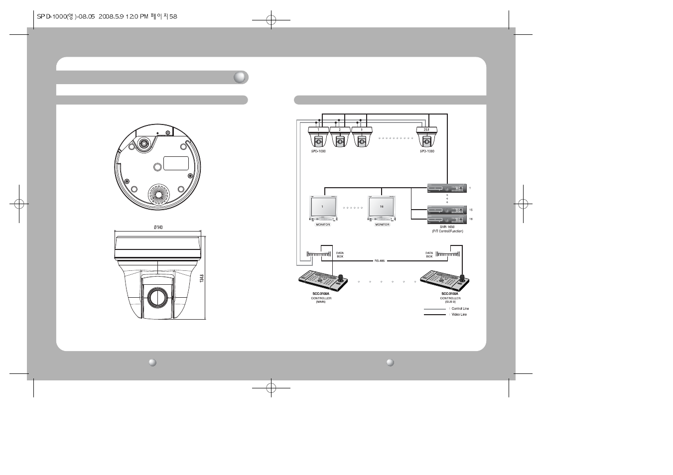 Product structure and installation | Samsung COMPACT SPD-1000 User Manual | Page 30 / 32
