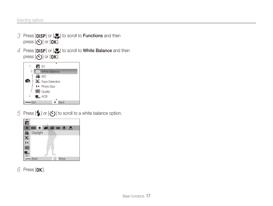 Samsung SL720 User Manual | Page 18 / 96