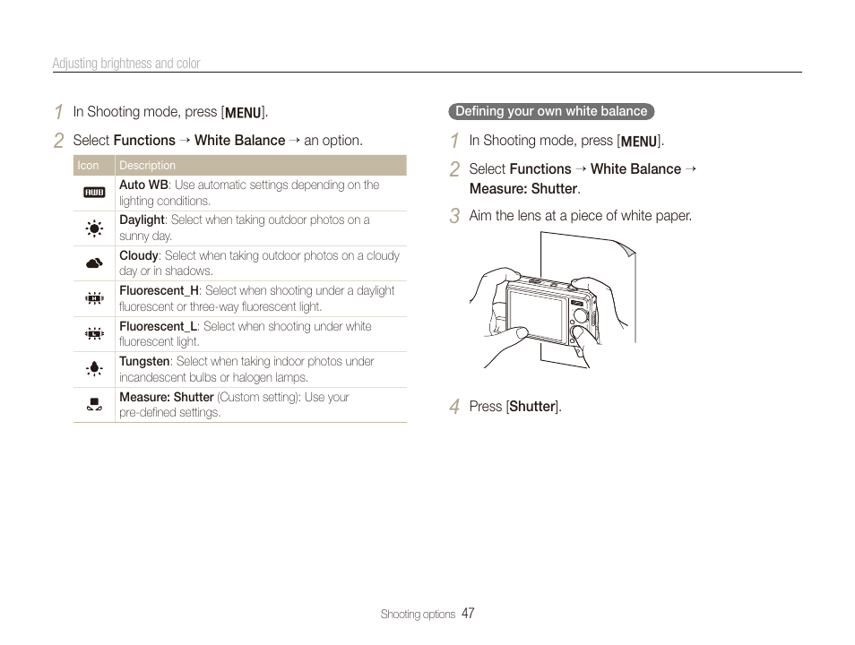 Samsung SL720 User Manual | Page 48 / 96