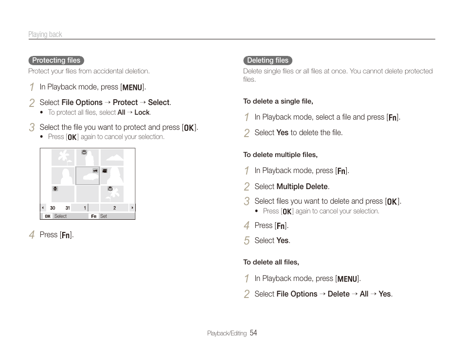 Samsung SL720 User Manual | Page 55 / 96