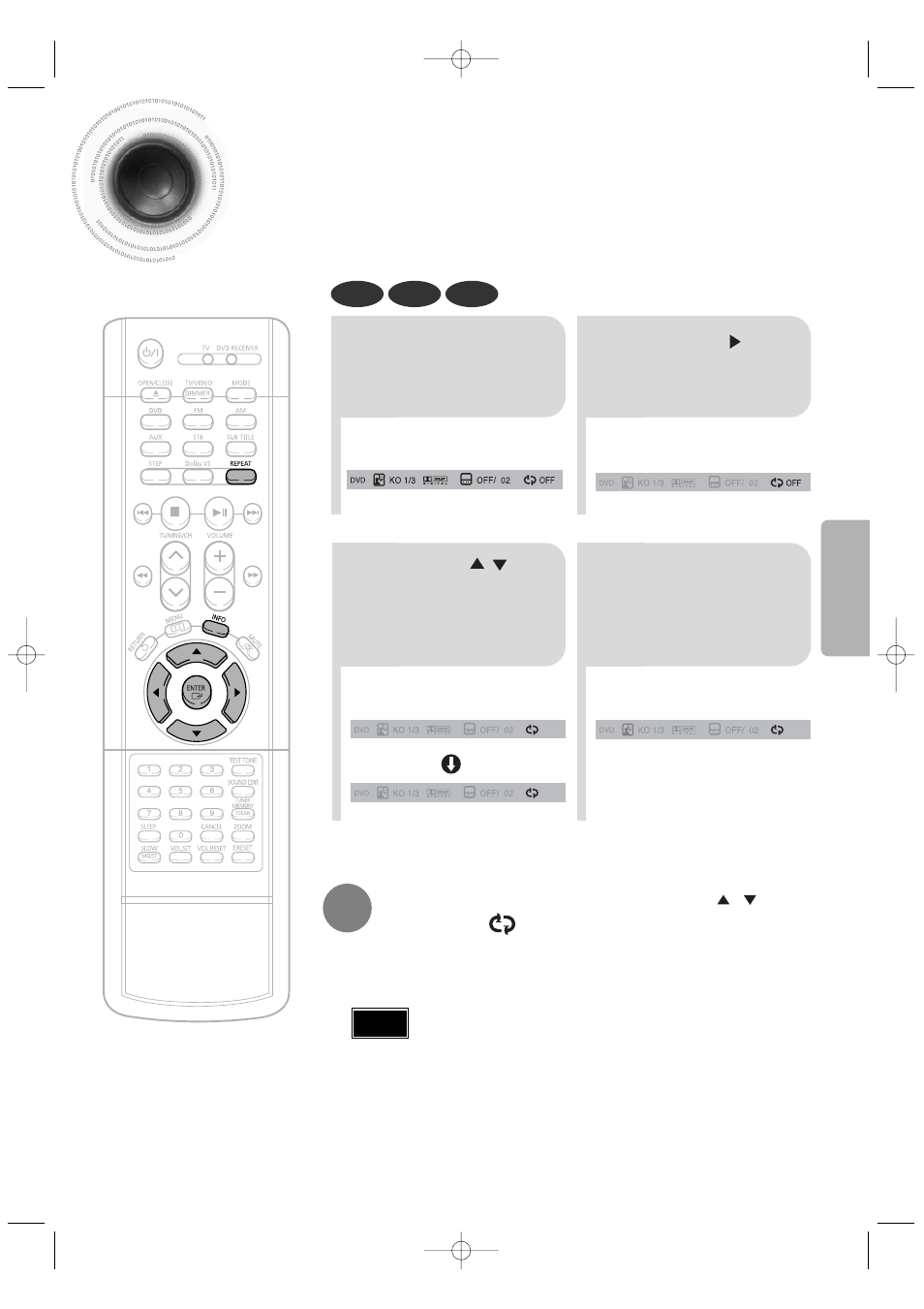 A-b repeat playback, A-b repeat playback 28 | Samsung HT-DB400M User Manual | Page 29 / 56