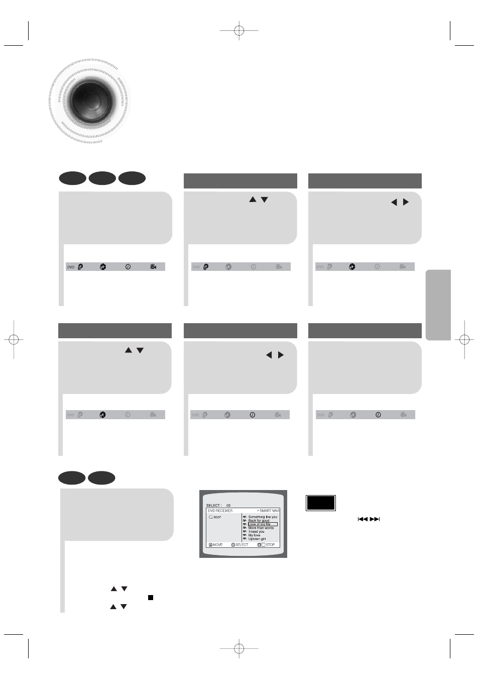 Moving directly to a scene/song, 32 moving directly to a scene/song | Samsung HT-DB400M User Manual | Page 33 / 56