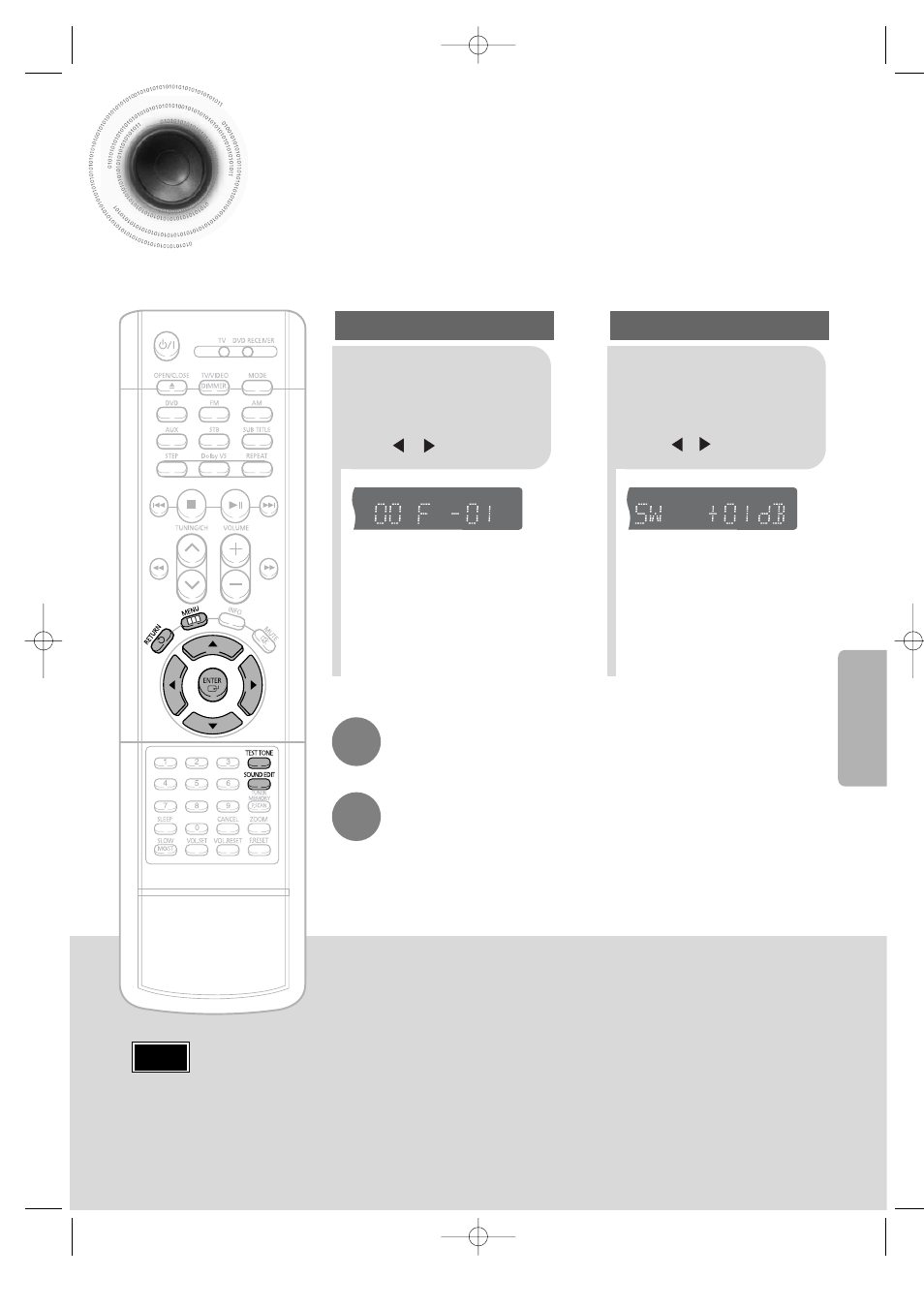 Setting the audio quality | Samsung HT-DB400M User Manual | Page 45 / 56
