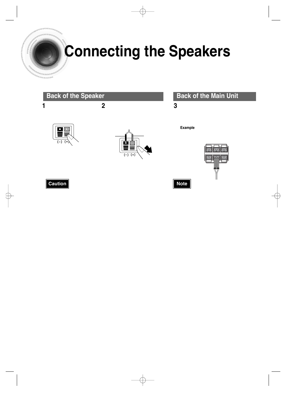 Connecting the speakers | Samsung HT-DS660 User Manual | Page 14 / 82