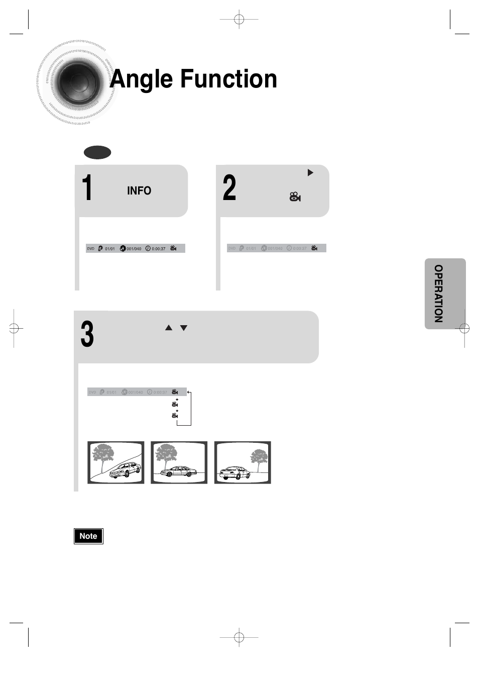 Angle function | Samsung HT-DS660 User Manual | Page 35 / 82