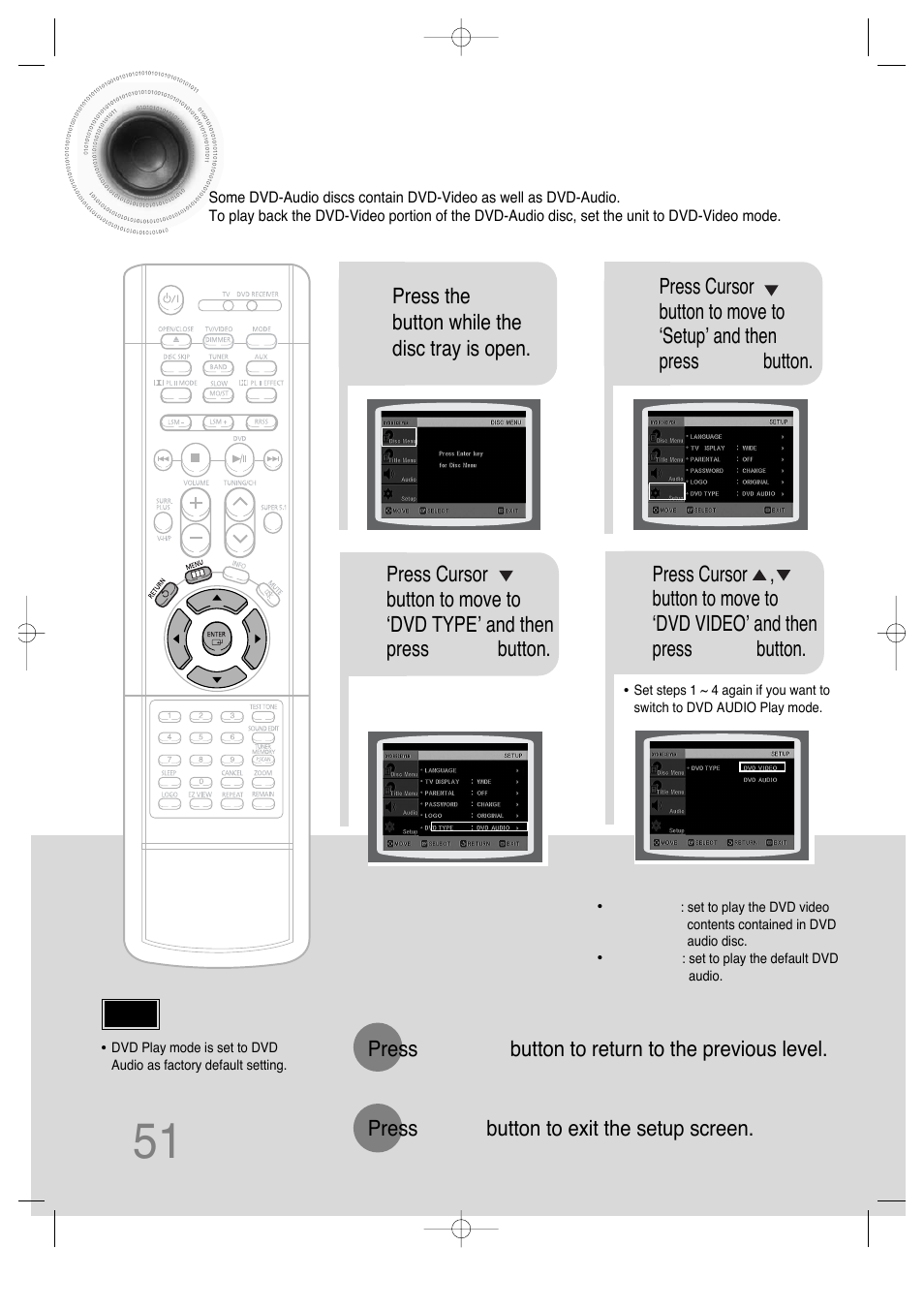 Dvd playback mode | Samsung HT-DS660 User Manual | Page 52 / 82