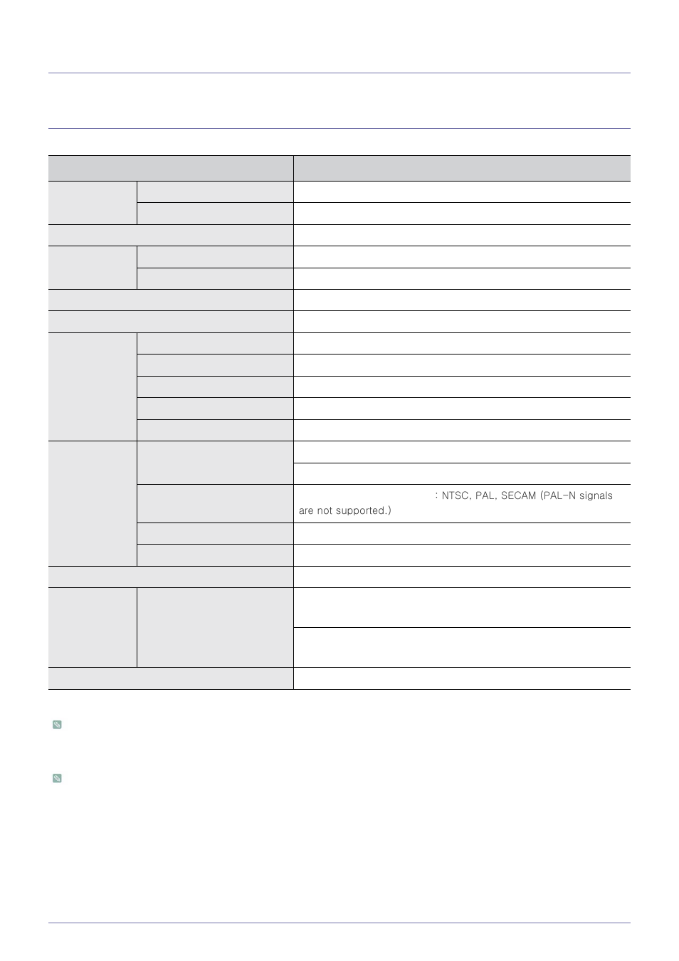 6 more information, 1 specifications, More information | Specifications -1, 6more information | Samsung SP-U300M User Manual | Page 41 / 45