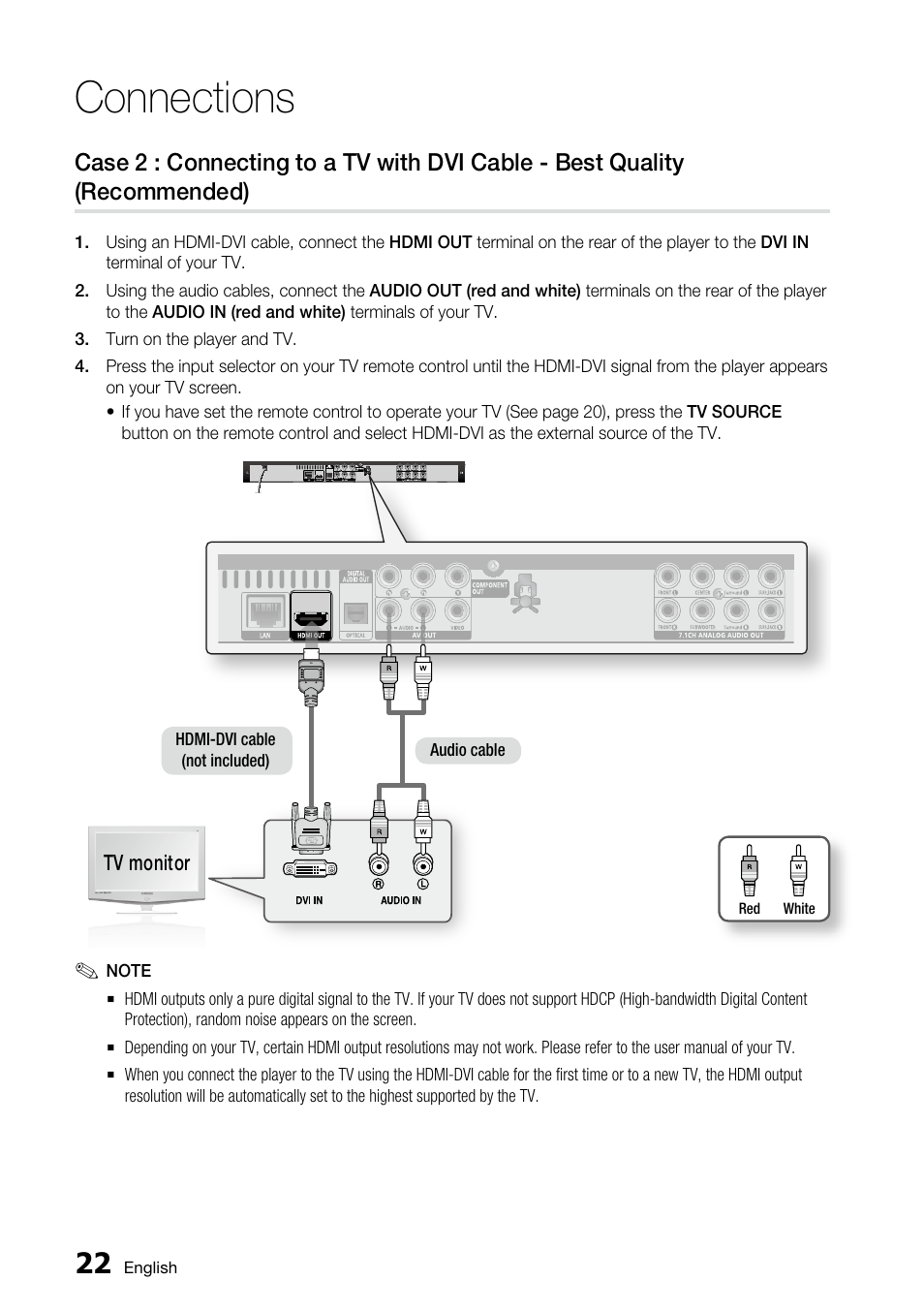 Connections | Samsung BD-C6800 User Manual | Page 22 / 71