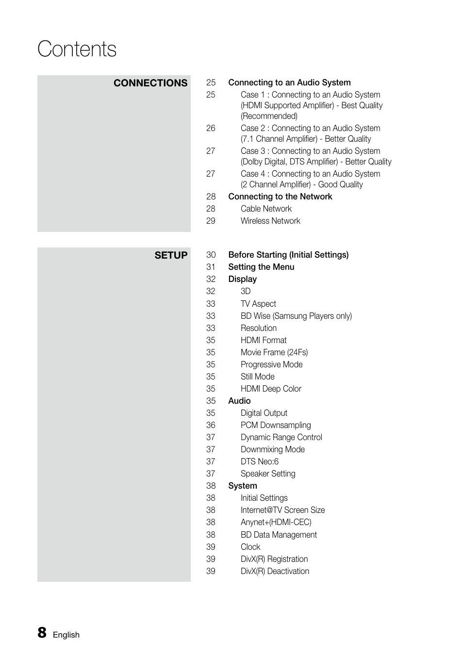 Samsung BD-C6800 User Manual | Page 8 / 71
