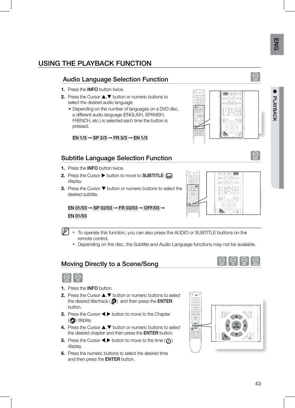 Dbag db, Using the playback function | Samsung HT-TZ325 User Manual | Page 43 / 74