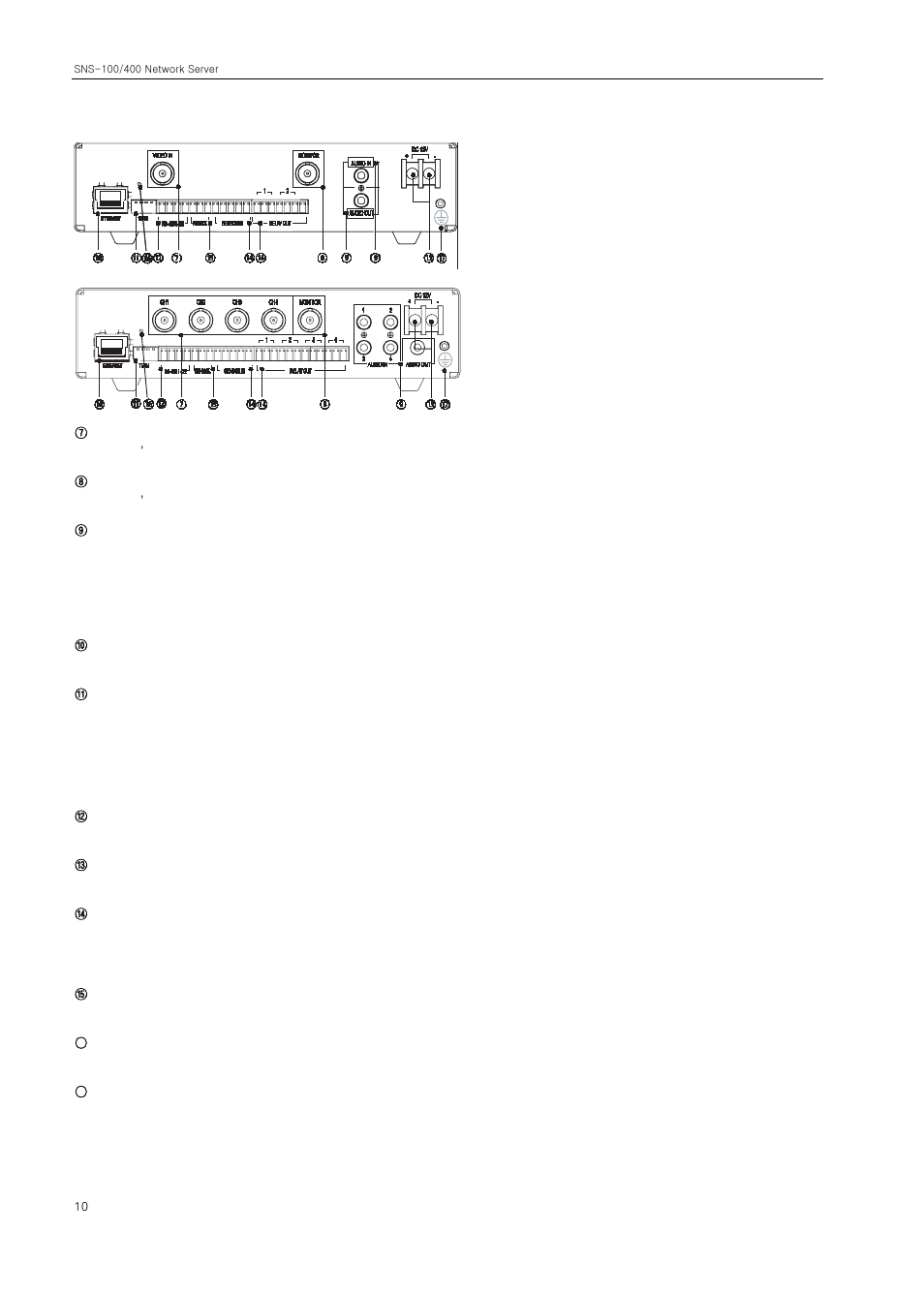 Samsung SNS-100/400 User Manual | Page 12 / 38