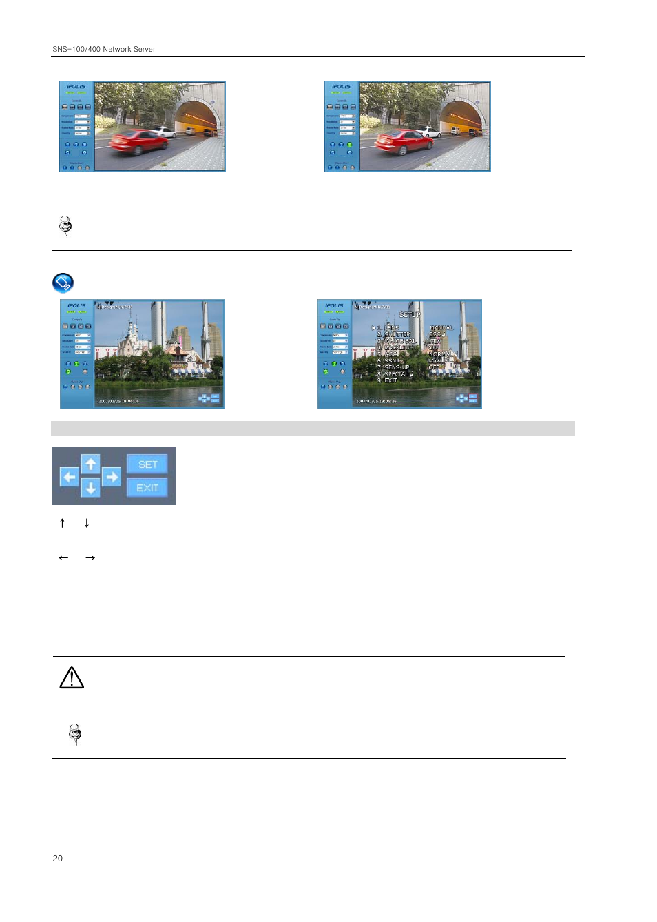 Samsung SNS-100/400 User Manual | Page 22 / 38