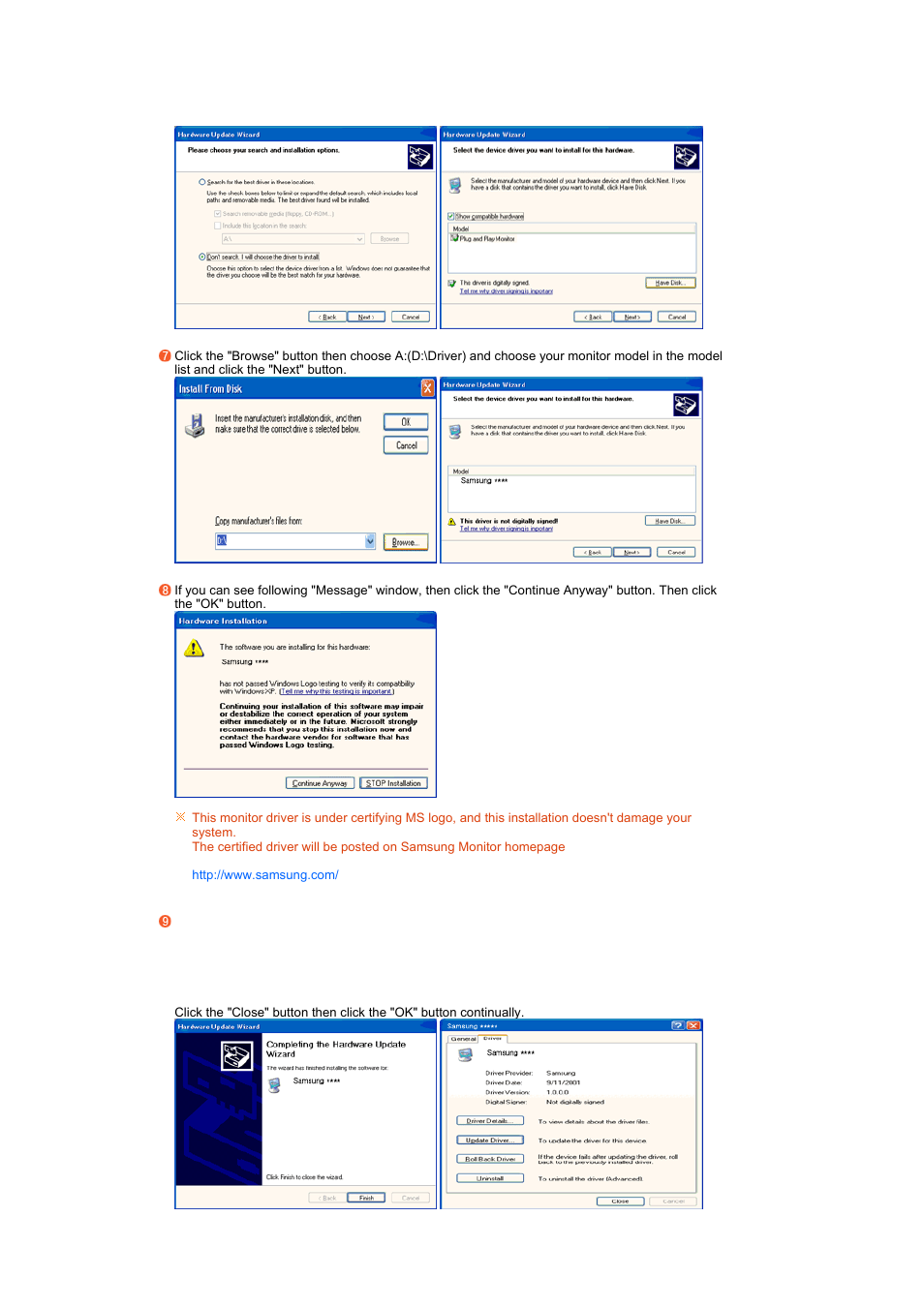 Samsung 275TPLUS User Manual | Page 32 / 65