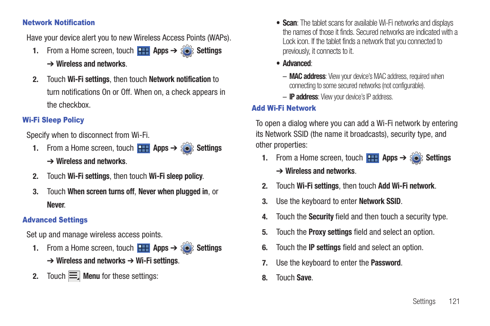 Samsung 8.9 User Manual | Page 125 / 176