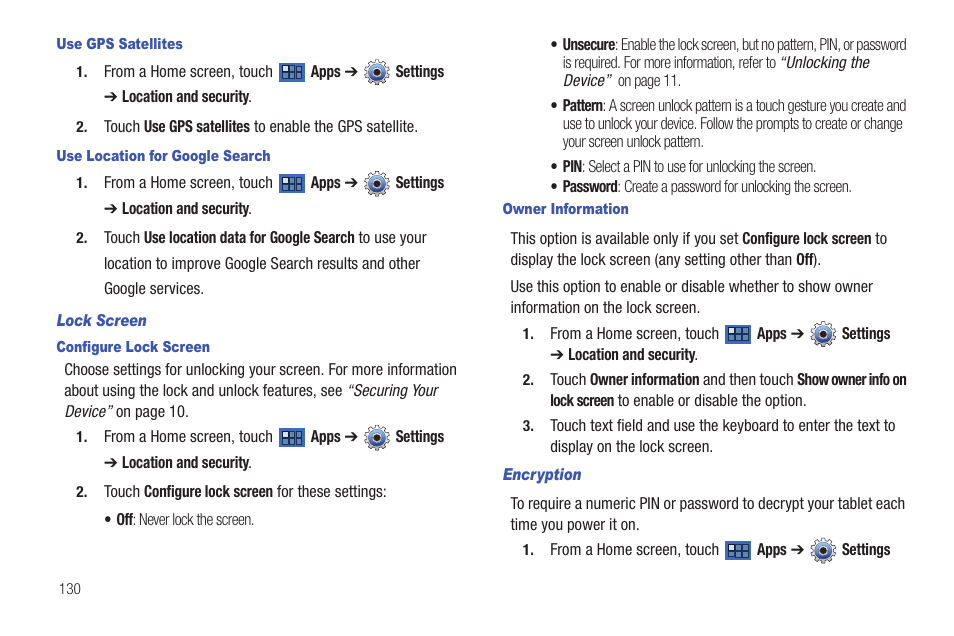 Samsung 8.9 User Manual | Page 134 / 176