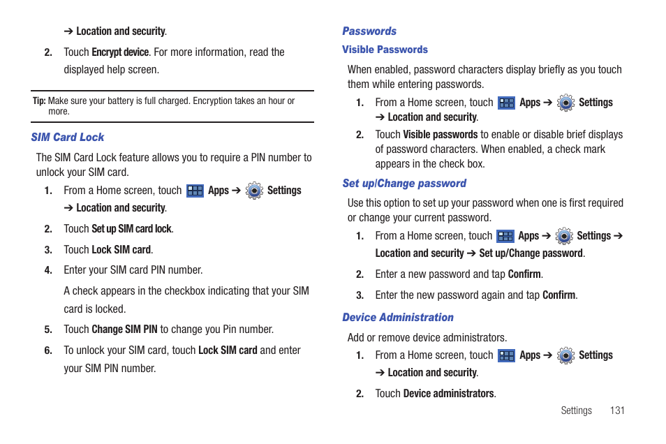 Samsung 8.9 User Manual | Page 135 / 176