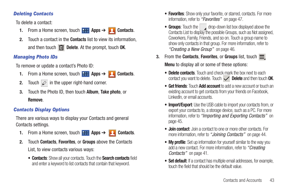 Samsung 8.9 User Manual | Page 47 / 176