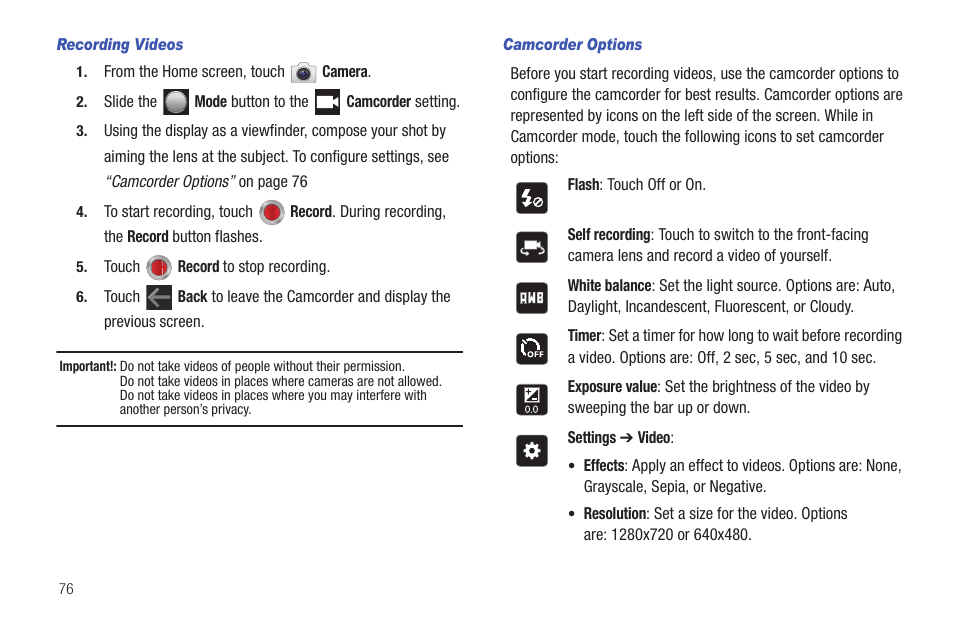 Samsung 8.9 User Manual | Page 80 / 176