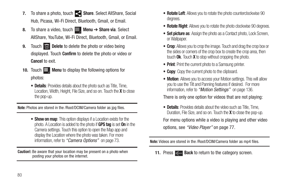 Samsung 8.9 User Manual | Page 84 / 176