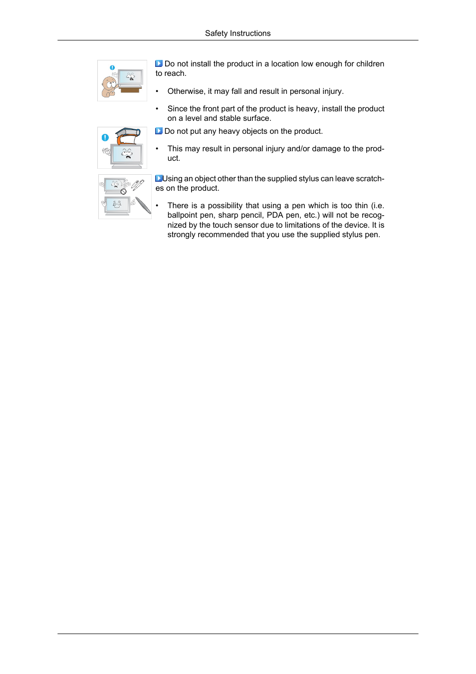 Samsung SYNCMASTER 650TS User Manual | Page 9 / 121