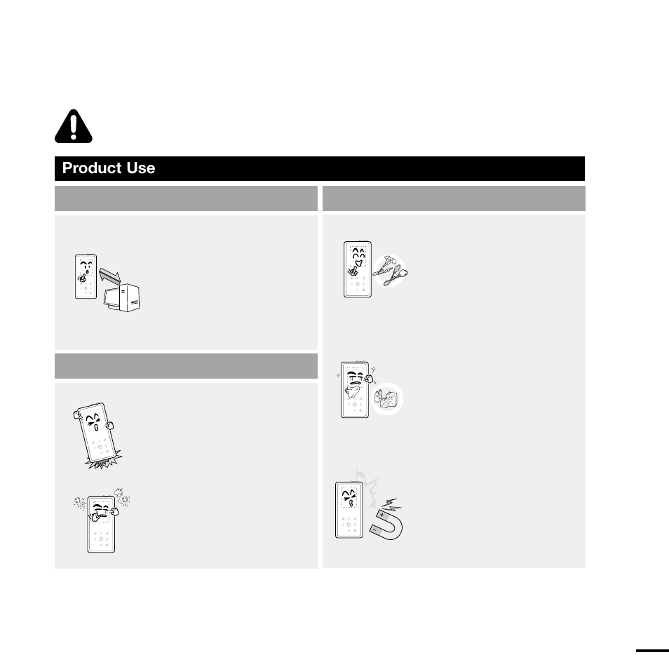 Caution | Samsung YP-K5AB User Manual | Page 3 / 58